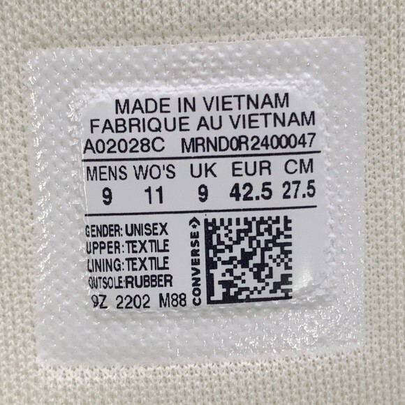 Converse Chuck Taylor All Star Hi 'Tie Dye Color-Block' Men's Sneaker  - Size: 9 - Picture 14 of 15